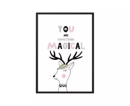 Постер Олень Magical