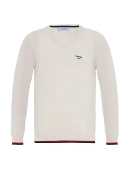 Свитер с v-образным вырезом Moxx Paris Sweater Maxime, экрю