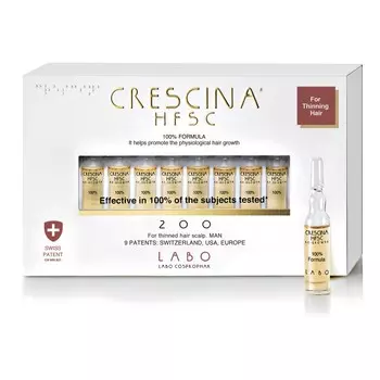 Crescina 200 Лосьон для стимулирования роста волос для мужчин №20 3,5 мл (Crescina, Crescina 200)