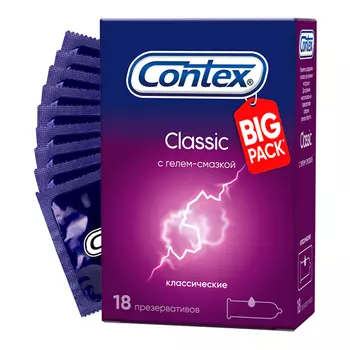 Contex Презервативы Классические №18 (Contex, Презервативы)