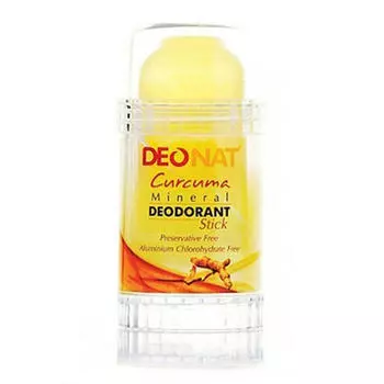 DeoNat Дезодорант кристалл с Куркумой, 80 г (DeoNat, Дезодоранты DeoNat)