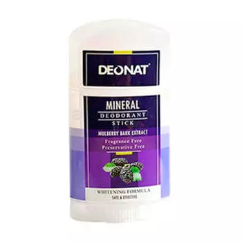 DeoNat Шелковичный минеральный дезодорант, 100 г (DeoNat, Дезодоранты DeoNat)