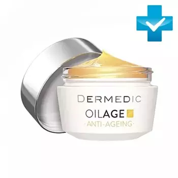Dermedic Ночной крем для восстановления упругости кожи Anti-Ageing Night Cream, 50 мл (Dermedic, Oilage)