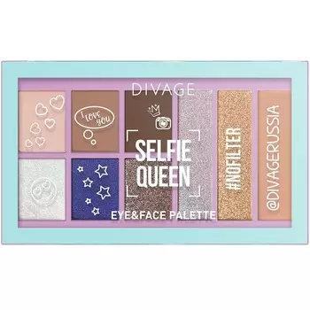 Divage Мультифункциональная палетка для лица Selfie Queen (Divage, Лицо)
