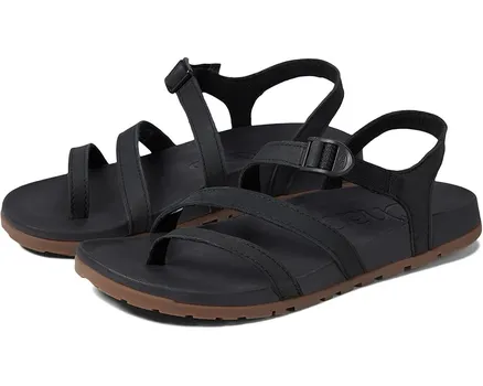 Сандалии Chaco Lowdown Leather Strappy, черный