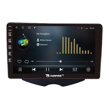 Android Радио CarPlay/Android Авто Автомобильная Навигация Мультимедийный Плеер GPS RDS DSP Стерео Для Hyundai Veloster 2011-2015 9 Inch чёрный