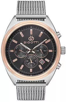 fashion наручные мужские часы BIGOTTI BG.1.10226-3. Коллекция Milano