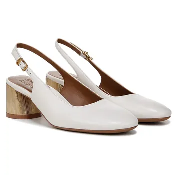 Туфли с ремешком на пятке Lane slingback pump от Naturalizer, warm white leather