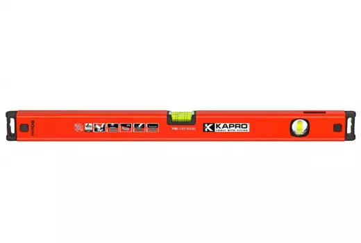 Уровень Kapro Genesis 2 глазка магнитный 120см Plumbsite 781-40-120РМ