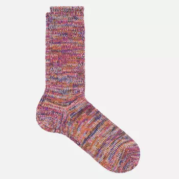 Носки Anonymous Ism Five Color Mix Crew, цвет фиолетовый, размер 41-44 EU