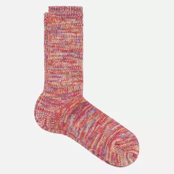 Носки Anonymous Ism Five Color Mix Crew, цвет красный, размер 41-44 EU