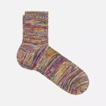 Носки Anonymous Ism Five Color Mix Q, цвет бордовый, размер 41-44 EU
