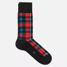 Носки Burlington Heritage Check, цвет чёрный, размер 40-46 EU