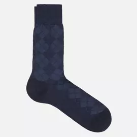 Носки Burlington Leyton, цвет синий, размер 40-46 EU