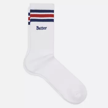 Носки Butter Goods Stripe, цвет белый, размер 40-46 EU