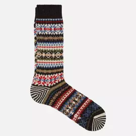 Носки CHUP by Glen Clyde Fair Snow, цвет коричневый, размер 44-46 EU
