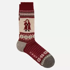 Носки CHUP by Glen Clyde Santa, цвет красный, размер 41-44 EU