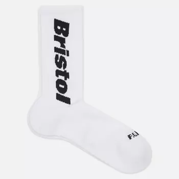 Носки F.C. Real Bristol Bristol Logo Regular, цвет белый, размер 43-46 EU