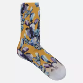 Носки Falke Cactus Bloom, цвет жёлтый, размер 39-42 EU