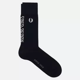 Носки Fred Perry Branded, цвет чёрный, размер 43-46 EU