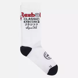 Носки Reebok Classic Road Trip, цвет белый, размер 40-42 EU