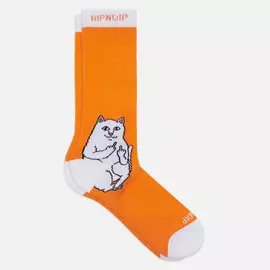 Носки RIPNDIP Lord Nermal, цвет оранжевый, размер 40-46 EU