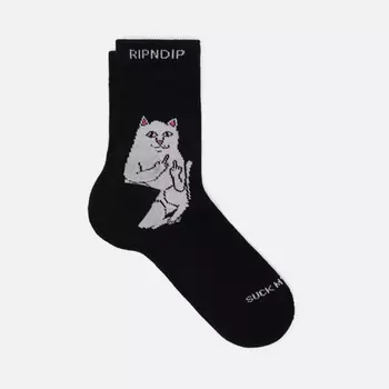 Носки RIPNDIP Lord Nermal SMT, цвет чёрный, размер 40-46 EU