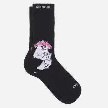 Носки RIPNDIP Lord Shroomy, цвет чёрный, размер 40-46 EU
