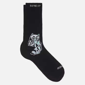 Носки RIPNDIP Lord Skelly, цвет чёрный, размер 40-46 EU