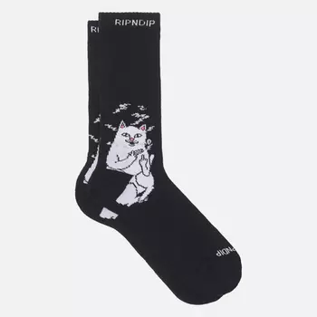 Носки RIPNDIP Lord Smokey, цвет чёрный, размер 40-46 EU
