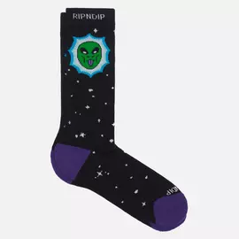 Носки RIPNDIP Nebula, цвет чёрный, размер 40-46 EU