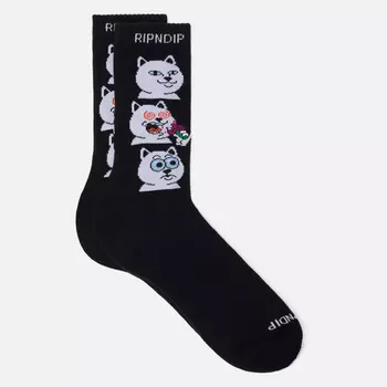 Носки RIPNDIP Shroom Diet, цвет чёрный, размер 40-46 EU