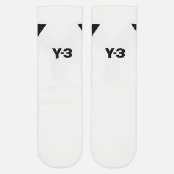 Носки Y-3 Hi Crew, цвет белый, размер 43-45 EU