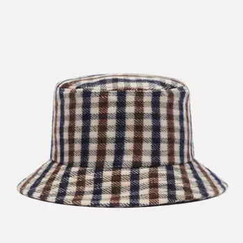 Панама Aquascutum Club Check, цвет бежевый, размер L-XL