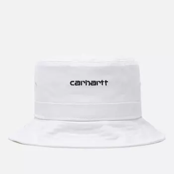 Панама Carhartt WIP Script, цвет белый, размер M-L