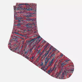 Носки Anonymous Ism 5 Color Mix Quarter, цвет красный, размер 44-46 EU
