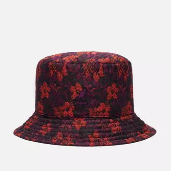 Панама Kangol Floral Jacquard Reversible, цвет красный, размер M