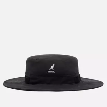 Панама Kangol Utility Cords Jungle, цвет чёрный, размер L