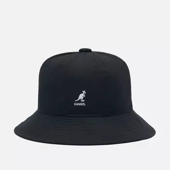 Панама Kangol Washed Casual, цвет чёрный, размер M