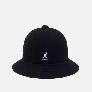 Панама Kangol Wool Casual, цвет чёрный, размер S