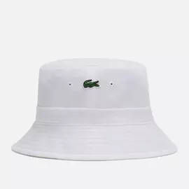 Панама Lacoste Organic Cotton Embroidered, цвет белый, размер M