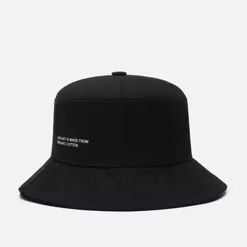 Панама PANGAIA Organic Cotton Canvas, цвет чёрный, размер M
