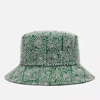 Панама Paul Smith Arabic Embroidery, цвет зелёный, размер M