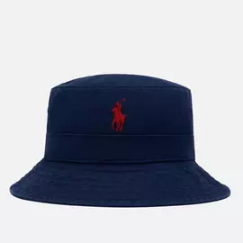 Панама Polo Ralph Lauren Loft Bucket Cotton Chino, цвет синий, размер L-XL