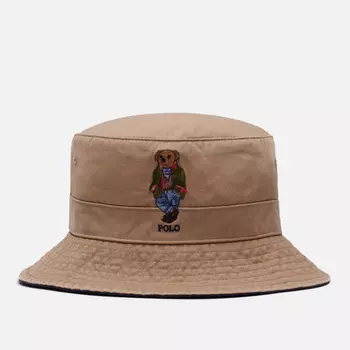 Панама Polo Ralph Lauren Polo Bear Twill, цвет бежевый, размер L-XL