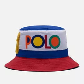Панама Polo Ralph Lauren Reversible Color Block, цвет синий, размер L-XL