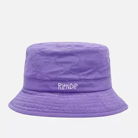 Панама RIPNDIP Castanza Reversible Brushed Fleece &amp; Quilted, цвет фиолетовый