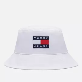 Панама Tommy Jeans Organic Cotton Heritage, цвет белый