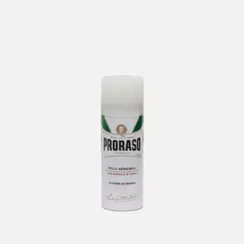 Пена для бритья Proraso Shaving Sensitive Oatmeal/Green Tea, цвет белый