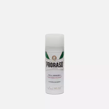 Пена для бритья Proraso Shaving Sensitive Oatmeal/Green Tea, цвет белый